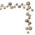 VIC-N250338 - 10' Champagne MT Sh Pearl Ball Garland 2-4" - Vickerman