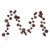 VIC-N250376 - 10' Mocha Mat Shiny Pearl Ball Garland 2-4" - Vickerman