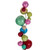 VIC-N250794 - 6' Multicolor Pearl Ball Branch Gar 4-8" - Vickerman