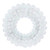 VIC-N253228 - 28" Clear Iridescent Ball Wreath UV - Vickerman