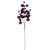VIC-N254119 - 30" Wine Matte Shiny Ball Ornament Spray 1-2" - Vickerman