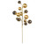 VIC-N254338 - 30" Champagne Mat Shiny Ball Ornament Spray 2-3" - Vickerman