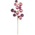 VIC-N254379 - 30" Pink Matte Shiny Ball Ornament Spray 2-3" - Vickerman