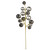 VIC-N254387 - 30" Pewter Matt Shiny Ball Ornament Spray 2-3" - Vickerman