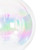 VIC-N591000D - 4" Clear Iridescent Ball Drilled, 6-Pack - Vickerman