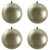 VIC-N591525DCV - 6" Limestone Candy Ball UV Drilled, 4-Pack - Vickerman