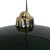 VIC-N593074DCV - 12" Midnight Green Candy Ball UV Drilled Cap - Vickerman