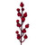 VIC-P240172 - 72" Red Crab Apple Mixed Berry Garland - Vickerman