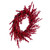 VIC-P240528 - 28" Mixed Red & Dark Red Berry Wreath - Vickerman