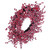 VIC-P240928 - 28" Winter Icy Red Berry Wreath - Vickerman