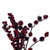 VIC-P241128 - 28" Icy Red & Burgundy Berry Wreath - Vickerman