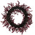 VIC-P241128 - 28" Icy Red & Burgundy Berry Wreath - Vickerman