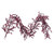 VIC-P241172 - 72" Icy Red & Burgundy Berry Garland - Vickerman