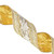 VIC-Q222537 - 4"x5yd Champagne Gold Embroidery Ribbon - Vickerman