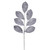 VIC-QG211907 - 27" Silver Glitter Leaf Spray, 4-Pack - Vickerman