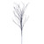 VIC-QG221031 - 37" Midnight Blue Wavy Twig Glitter Spray, 6-Pack - Vickerman