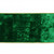VIC-QK241955 - 4"x10yd Emerald Shiny Velvet Gold Trim - Vickerman