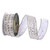 VIC-QK250738 - 1.75"x10yd Champgne Die Cut Jewel Ribbon - Vickerman