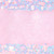 VIC-QK252079 - 2.5"x5yd Baby Pnk Velvet Pnk Irid Squn Trim - Vickerman