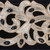 VIC-QK252617 - 4"x5yd Black Velvet Jewel Champagne Scroll - Vickerman