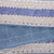 VIC-QK254952 - 4"x5yd Denim Blue Velvet Champagne Jewel - Vickerman