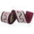 VIC-QK257165 - 4"x5yd Burgundy Velvet Chmp Jewel Center - Vickerman