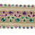 VIC-QK257567 - 2.5"x5yd Gold Metallic Mardi Gras Jewel - Vickerman