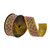 VIC-QK257870 - 2.5"x10yd Gold Fuchsia Jewel Teal Sequin - Vickerman