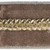 VIC-QK258187 - 2.5"x5yd Pewter Velvet Champ Drop Jewel - Vickerman