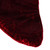 VIC-QTX17770 - 8x19" Plush Wine Velvet Stocking - Vickerman