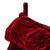 VIC-QTX17770 - 8x19" Plush Wine Velvet Stocking - Vickerman