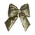 VIC-QTX24056 - 12" x 15" Champagne Metallic Bow - Vickerman