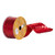 VIC-QY231565 - 2.5"X10Y Red Rectangle Sequin Ribbon - Vickerman