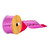 VIC-QY231580 - 2.5"X10Y Pink Rectangle Sequin Ribbon - Vickerman