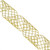 VIC-QY240950 - 3.75"x10yd Moss Green Thin Grid Wired - Vickerman