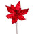 VIC-RG221303 - 24" Red Velvet Poinsettia, 3-Pack - Vickerman