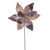 VIC-RG230176 - 21.5" Mocha Poinsettia 11" Flower, 6-Pack - Vickerman