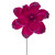 VIC-RG230959 - 21.5" Hot Pink Velvet Magnolia, 4-Pack - Vickerman
