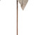 VIC-RG233107 - 21.5" Silver Poinsettia 18" Flower, 2-Pack - Vickerman