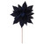 VIC-RG233131 - 21.5" Midnight Blue Poinsettia 18" Flower, 2-Pack - Vickerman