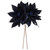 VIC-RG233131 - 21.5" Midnight Blue Poinsettia 18" Flower, 2-Pack - Vickerman