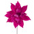VIC-RG233159 - 21.5" Hot Pink Poinsettia 18" Flower, 2-Pack - Vickerman
