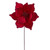 VIC-RG235903 - 21.5" Red Poinsettia 10" Flower, 6-Pack - Vickerman