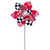 VIC-RG240121 - 19" Red/White/Black Magnolia Stem, 4-Pack - Vickerman