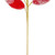 VIC-RG253303 - 32" Red Velvet Pearl Leaf Spray, 2-Pack - Vickerman
