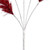 VIC-RPQ250703 - 31" Red Tinsel Brush 5-Tip Spray, 3-Pack - Vickerman