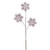 VIC-RPQ254738 - 23" Champagne Sequin S-flake Spray, 2-Pack - Vickerman