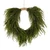 VIC-RS240524 - 24" Green Norfolk Pine Heart Wreath Jute - Vickerman