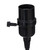 VIC-V15K117 - E26 Black Socket 8' Cord On/Off Switch - Vickerman