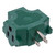 VIC-V24CUBE3 - Green Triple Tap 15 Amp, 4-Pack - Vickerman